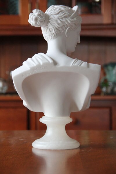 Diana Head Hunt Goddess Bust Sculpture quality portrait statue marble